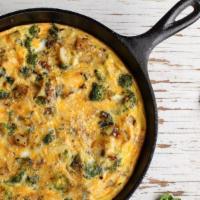 Broccoli Cheddar Soup · Traditionally prepared soup made of a mixture of caramelized onion and garlic simmered with ...