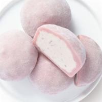 Red Bean Mochi (1Pc) · Classic Japanese red bean ice cream enhanced with sweetened anko and chopped red beans. Glut...