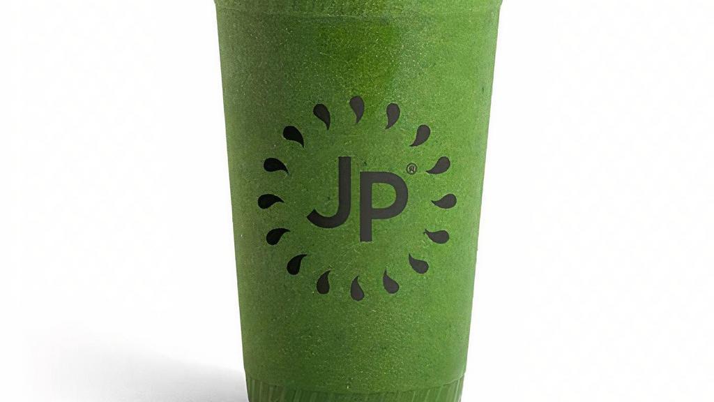Green Light · Spinach, kale, banana, vanilla, date, and maple+ water.