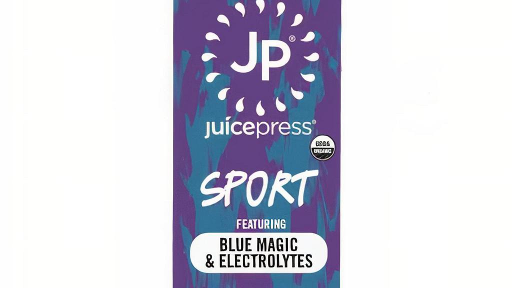 Sport · Blue magic, lemon, lime, electrolytes, maple, and filtered water.