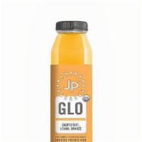 Glo · Grapefruit juice, orange juice, and lemon juice.