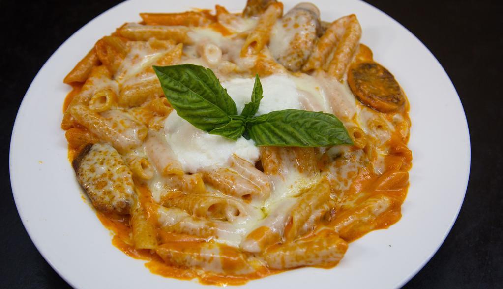 Baked Ziti With Chicken, Meatballs Or Sausage · 