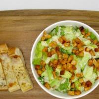 Caesar Salad · Romaine, parmesan, cheese and homemade croutons.