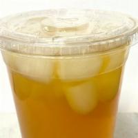 Black Tea Lemonade Refresher · Iced black tea made with lemonade.