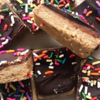 Cookie Dough Fudge  · Bite-sized and decadent treats and they taste just like cookie dough!
Vegan, gluten free, da...