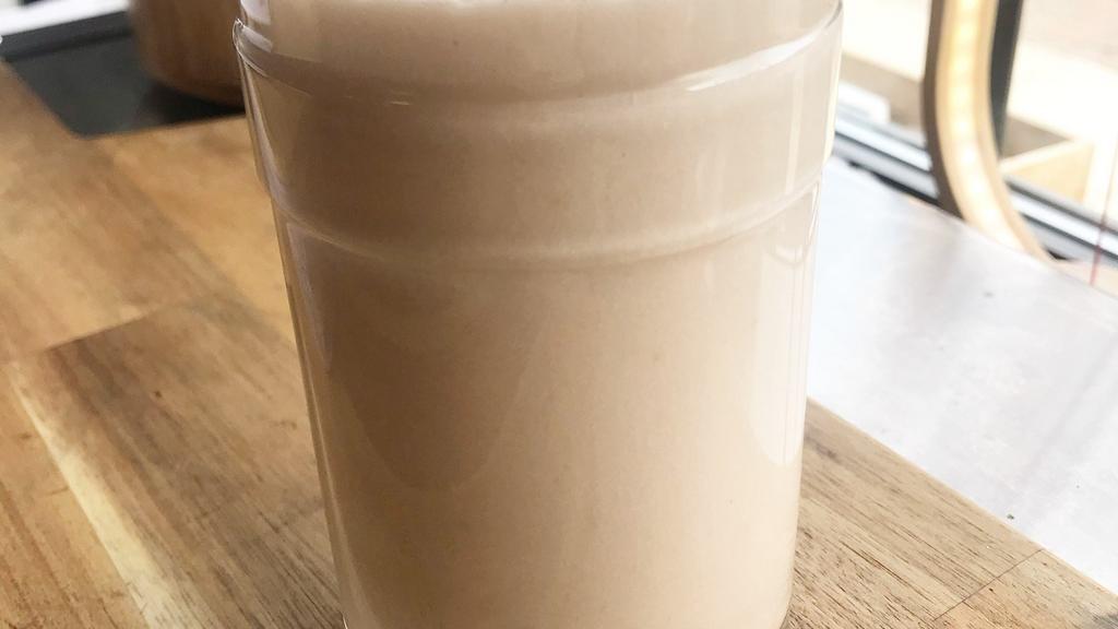 Very Vanilla Milkshake · Gluten Free, Dairy Free, Vegan. 
Made with Oat Milk