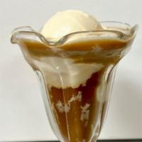 Affogato · Espresso over vegan vanilla ice cream