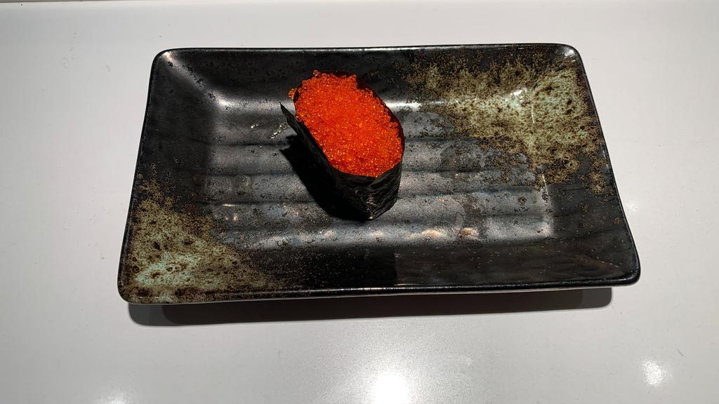 Tobiko Sushi · Flying fish roe.