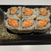Spicy Scallop Roll · Spicy.