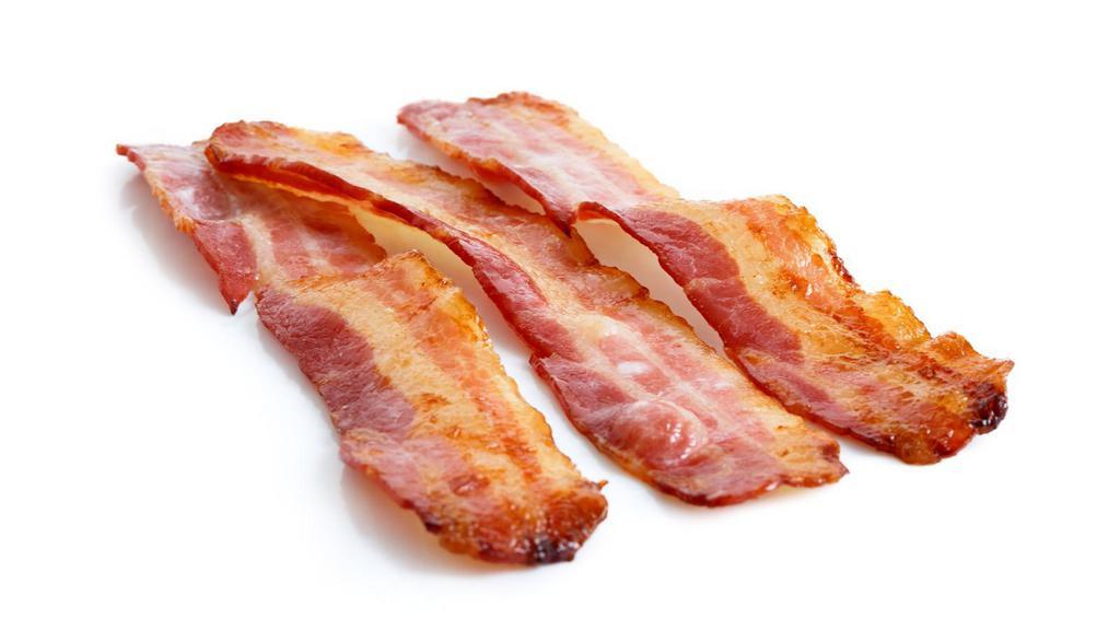 Side Of Bacon · Crispy bacon strips.