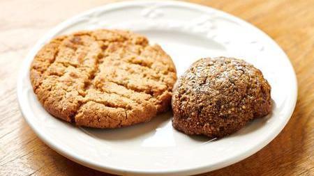 Peanut Butter Cookies · Brown sugar, flaxseed, and oats.