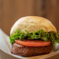 Beyond Burger · Vegan patty, lettuce, tomato, pickles, co.