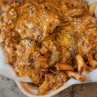 Chili Cheese Fries · w/Jalapenos