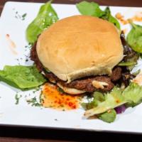Biggie Beyond Burger (Vegan) · A beyond burger patty grilled to perfection between two brioche buns with your choice of top...