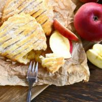 Apple Turnover · A delicious fresh baked apple pastry.