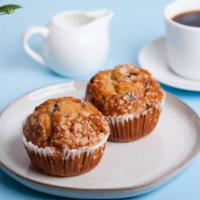 Muffin · A selection of a fresh bakery style muffin.