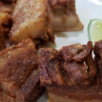 Fried Pork Rind (Chicharron) · 