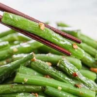Sauteed String Beans · Spicy. Served with white or brown rice.