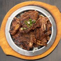 La Beef Short Ribs · Marinated beef short ribs in a special house sauce.