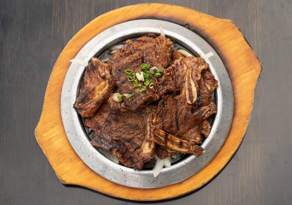 La Beef Short Ribs · Marinated beef short ribs in a special house sauce.