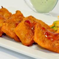 Special Pakora · Cashew or Paneer, mixed with spices, gram flour and deep fried.