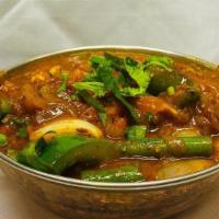 Chettinad Masala · Flavorful and spicy curry prepared using choice of meat coconut and special spices. Rice wil...
