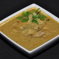 Hyderabadi Korma · Choice of meat cooked in a creamy rich sauce made up of yogurt, almonds and curry leaves. Ri...