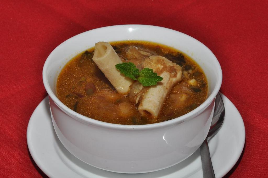 Goat Paya Soup · Goat trotters traditionally cooked in Hyderabadi special spices.