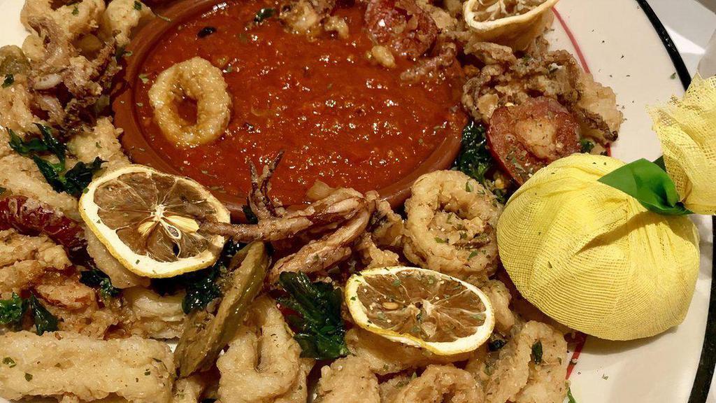Fried Calamari · vinegar peppers