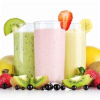 Build Your Own Smoothie · Choice of 3 fruits/veggies & base.