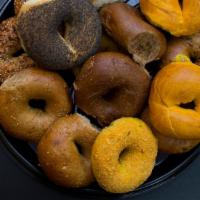 One Dozen Bagels · Please confirm mix of bagels in the notes section.  Thanks!