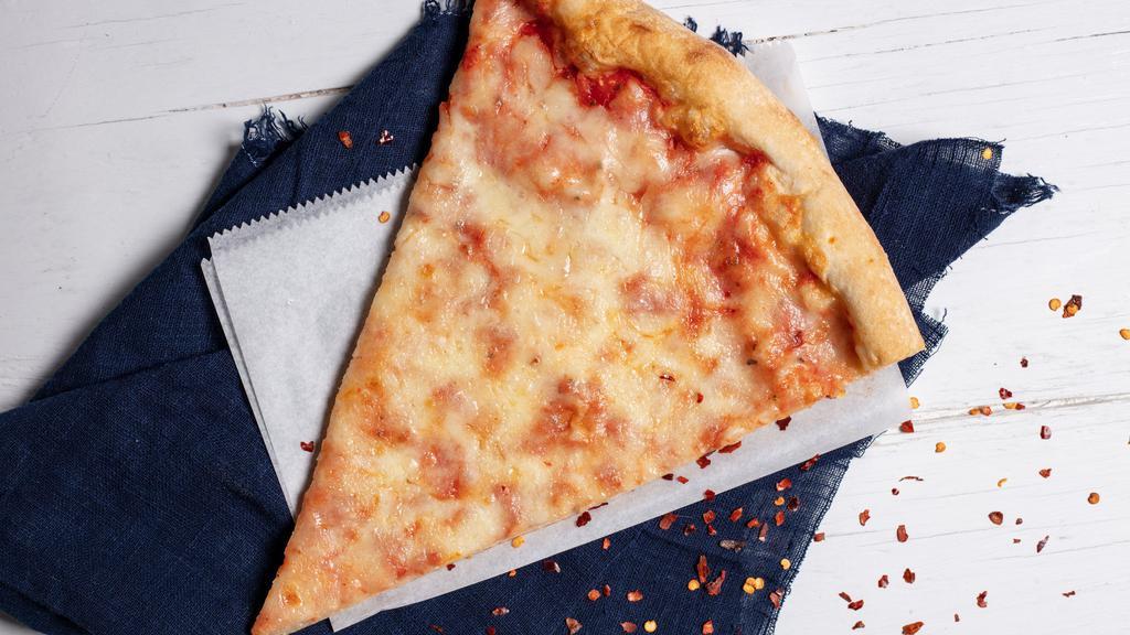 Cheese Pizza · Fresh tomato sauce and mozzarella.
