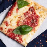 12-Slice Sicilian Pizza · Fresh tomato sauce and mozzarella.