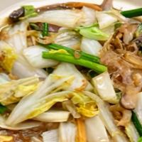 Ca 6. Silk Noodles With Dried Shrimp /  虾米粉丝煲 · 