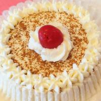 Tres Leches · Ultra light sponge cake soaked in a sweet milk and mixture. Delicious!
