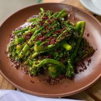Broccolini · Preserved Meyer Lemon, Crispy Quinoa
