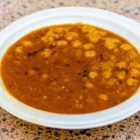 Chholey Kabul · Chickpeas cooked in the popular north - Indian style.