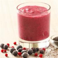Berry Blast Smoothie · Fresh-fruit smoothie made with strawberry, blueberry, and raspberry.