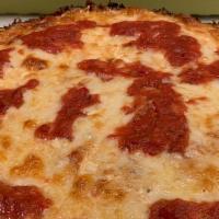 Chicago Deep Dish Pizza · Gourmet brick oven thick pizza topped with our in-house fresh mozzarella, mozzarella and our...