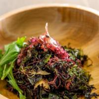 Seaweed Salad · Mixed with green seaweed and hijiki.