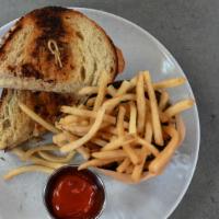 Grilled Cheese & Fries · on sourdough, served with fries