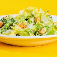 Hail Caesar Salad · romaine lettuce, caesar dressing, shaved parmesan, spicy brioche croutons
