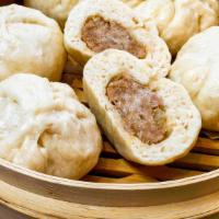 Chinese Steamed Pork Buns (3Pcs) 猪肉大包 · 