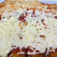 Shrimp Parmigiana Sandwich · 