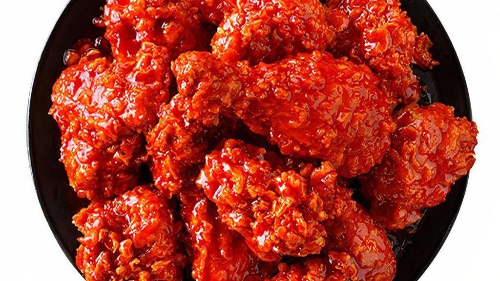 Hot Spicy Drumsticks · A red chili sauce gives these serious heat, and serious flavor.