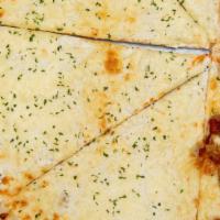 White Pizza · Homemade ricotta, pecorino romano, and mozzarella.