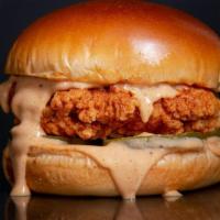 The Classic Sandwich · Two southern fried and hand breaded chicken tenders seasoned in our signature Sam's New Orle...