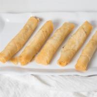 Cheese Roll · Sigara Boregi). Delicate phyllo dough wrapped with feta cheese and parsley, deeply fried (4 ...
