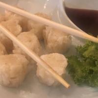 Shumai · Steamed Japanese shrimp dumpling.