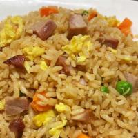 Fried Rice · Choice of shredded pork chicken or vegetable.